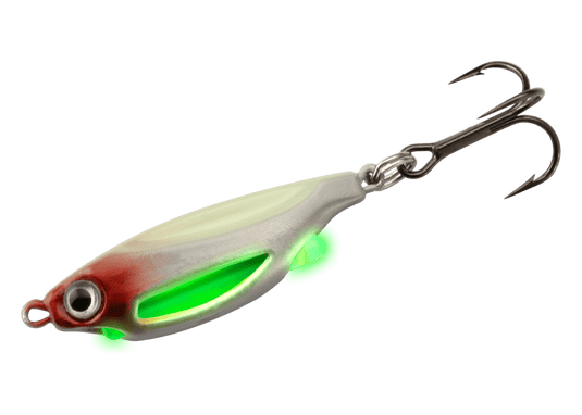 13 FISHING FLASH BANG 3-8 / Clown 13 Fishing Flash Bang Jigging Rattle Ice Spoon Jig