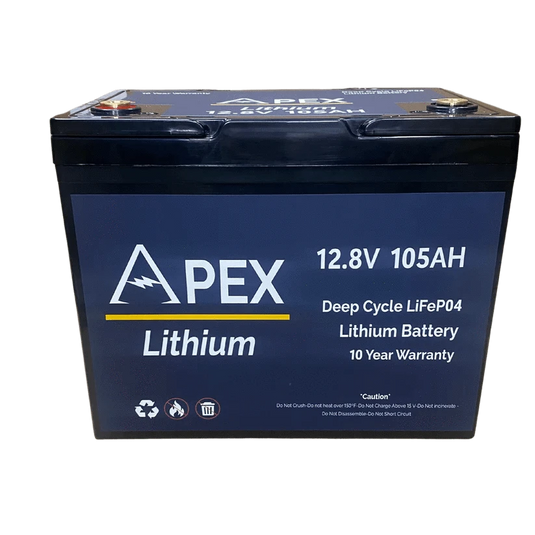 APEX LITHIUM LITHIUM BATTERIES Apex Lithium 12 Volt 105 Ah