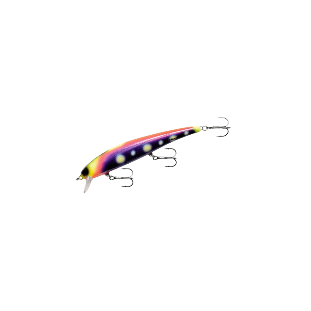 Leurre Bomber Long A 15a – Crankbait 10 Cm Flottant Neutre, Couleur Violette Magique