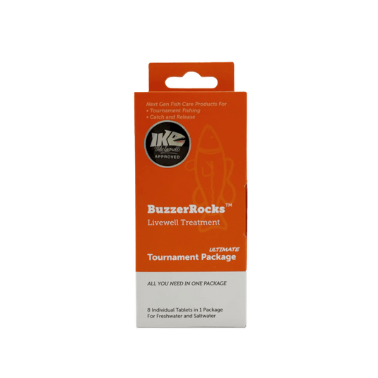 BUZZ ROCK FISHING MISCELLANEOUS BuzzerRocks Livewell Treatment Tournament Package