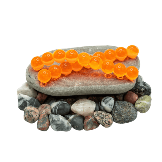 DEATH ROE STEELHEAD GEAR 8MM / Fire Death Roe Soft Trout Bead