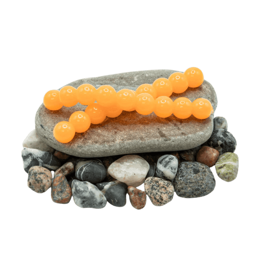 DEATH ROE STEELHEAD GEAR 8MM / Orange Krush Death Roe Soft Trout Bead