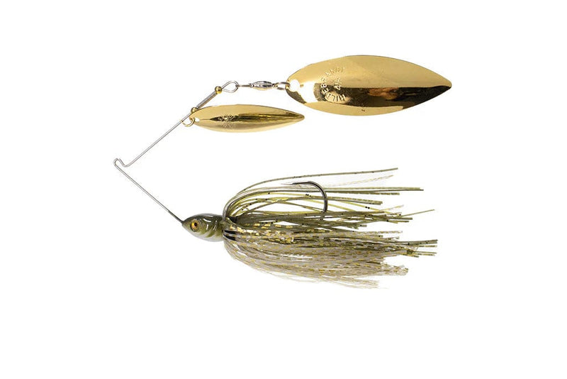 Load image into Gallery viewer, DIRTY JIG SPINNERBAIT/BUZZBAIT 1-2 / Golden Shiner Dirty Jigs Compact Spinnerbait
