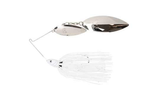 DIRTY JIG SPINNERBAIT/BUZZBAIT 1-2 / White Dirty Jigs Compact Spinnerbait