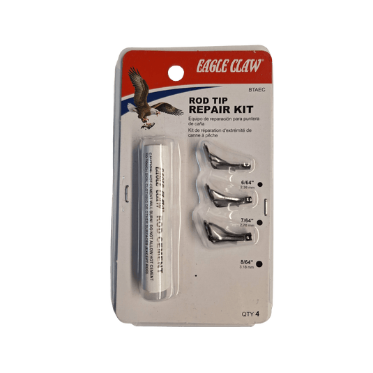 EAGLE CLAW FISHING MISCELLANEOUS Eagle Claw Rod Tip Repaire Kit w/Glue