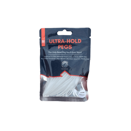 ECOROE STEELHEAD GEAR Natural Ecoroe Ultra Hold Pegs