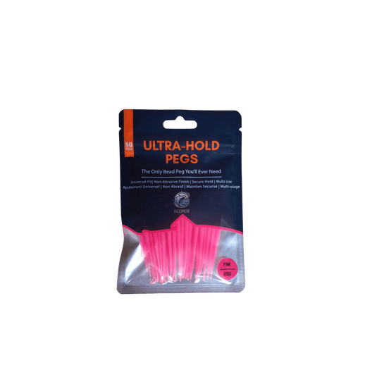 ECOROE STEELHEAD GEAR Pink Ecoroe Ultra Hold Pegs