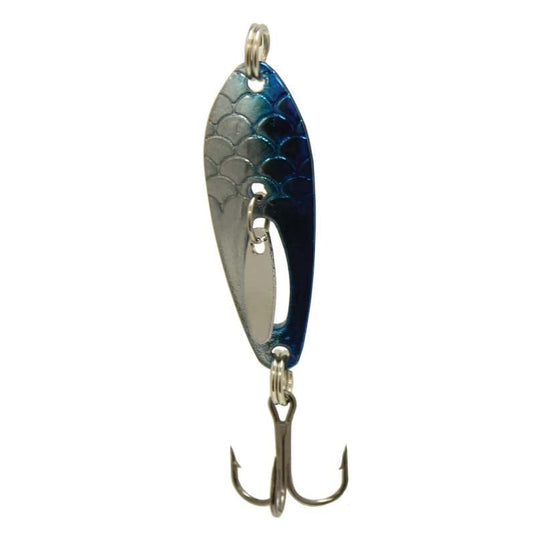 EMERY ICE SPOONS 1-16 / Blue Chrome Emery Clacker Ice Spoon