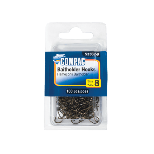 EMERY TERMINAL TACKLE Compac Baitholder Hooks - Value Pack