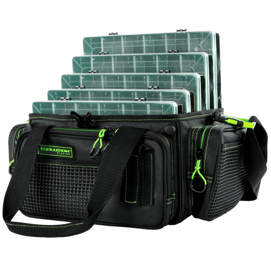 EVOLUTION TACKLE BAGS Evolution Horizontal 3600 Drift Series Topless Tackle Bag