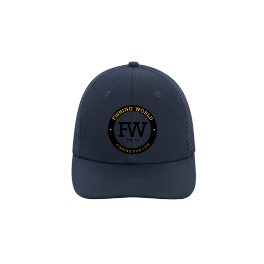FW HATS Navy FW Trucker Hat
