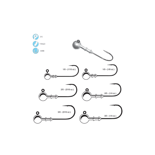GAMAKATSU ALL JIGS Gamakatsu Round 26 (5 Pack)