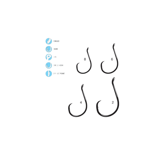 Gamakatsu Octopus Circle (Offset-Point) | Fishing World