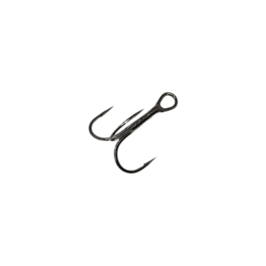 GAMAKATSU TREBLE HOOKS Black / 5 Gamakatsu Treble Round Bend