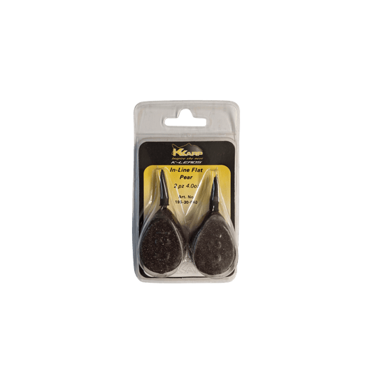 K KARP CARP 4OZ K-Karp K-Leads In-Line Flat Pear