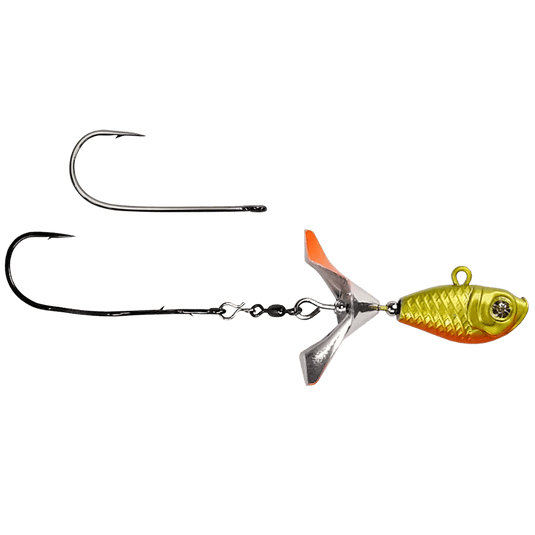 KALIN SEARCH BAIT 1-4 / Chart-Orange Kalin's Google Eye Tungsten Search Bait