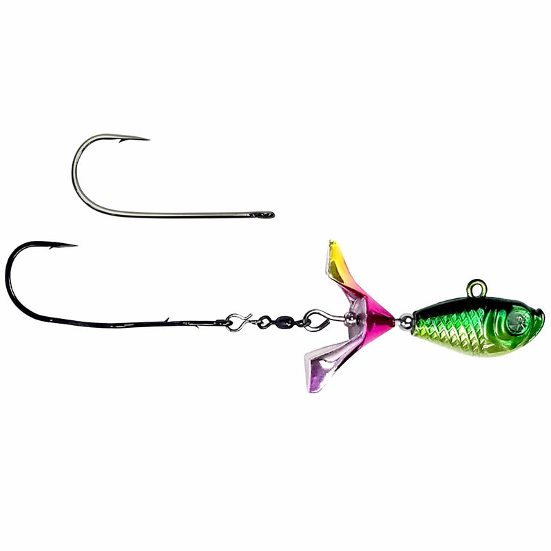 Load image into Gallery viewer, KALIN SEARCH BAIT 1-4 / Chartreuse Kalin&#39;s Google Eye Tungsten Search Bait
