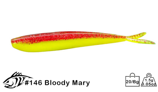 LUNKER CITY Uncategorised 4" / Bloody Mary LunkerCity Fin-S Fish