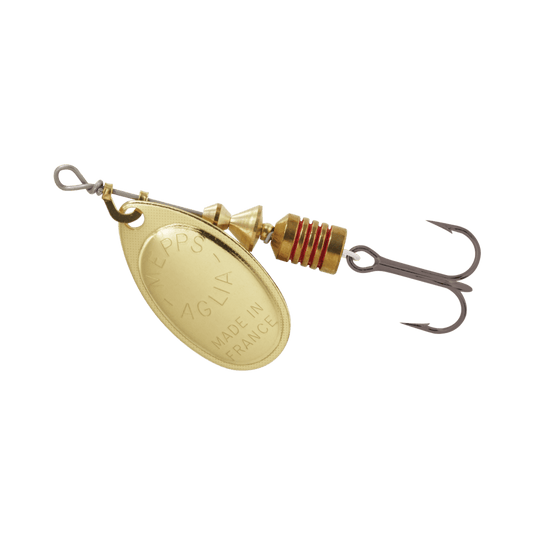 MEPPS AGLIA SPINNER B0 / Gold Mepps Aglia Plain Spinner