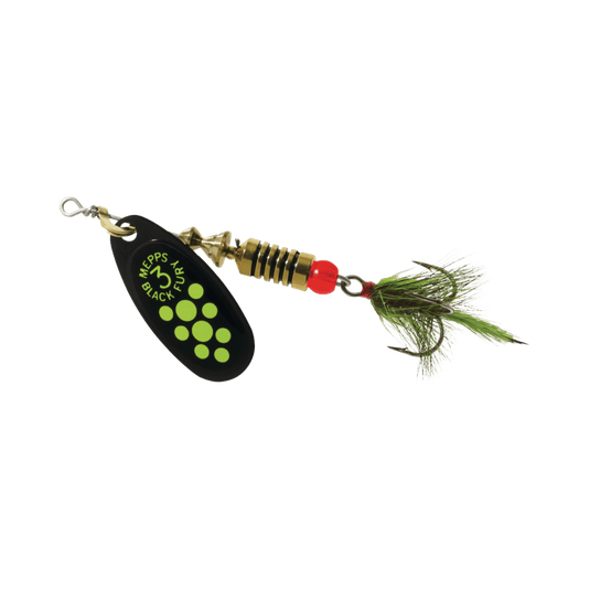 MEPPS BLACK FURY DRESSED BF1D / Chartreuse Mepps Black Fury Dressed