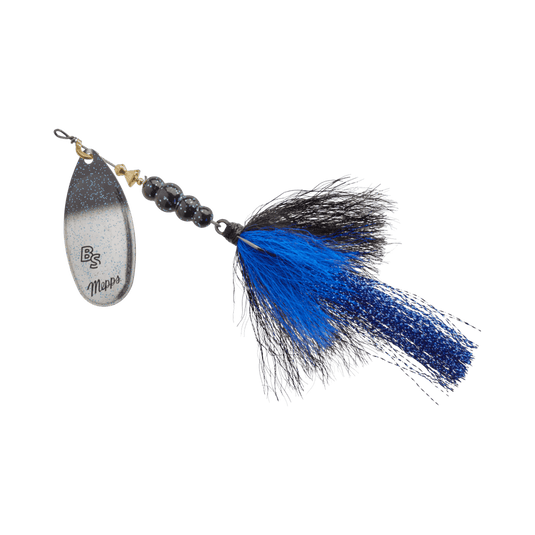 MEPPS BRONZE SLAMMER 3 / Silver Black & Blue Mepps Bronze Slammer