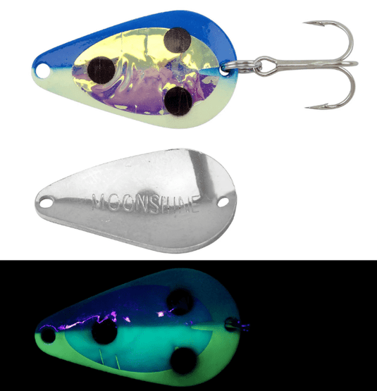 MOONSHINE CASTING SPOONS 3-4OZ / Dancing Anchovy Moonshine RV Casting Spoon