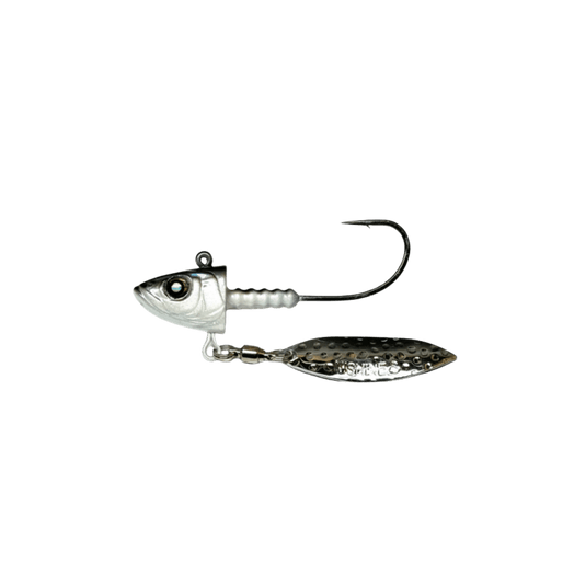 NISHINE SWIMBAIT JIGS 3-4OZ / Blue Back Herring Nishine Lure Works Smelt Head Plus