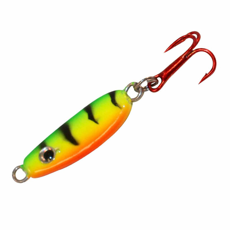 Load image into Gallery viewer, NORTHLAND ALL ICE 1-4 / UV FIRETIGER Northland Forage Minnow Spoon
