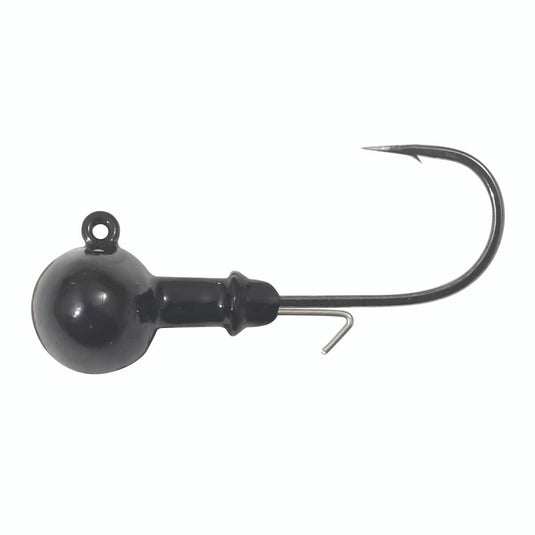 NORTHLAND ALL JIGS 1-4 / Black Northland Football Jig Heads