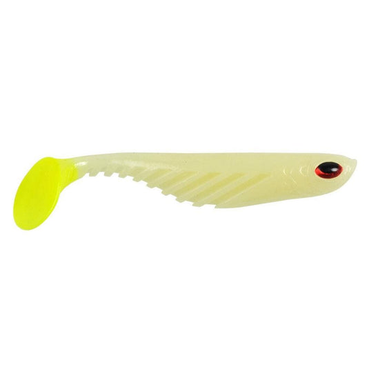Glow Chartreuse Berkley Power Bait Ripple Shad 2