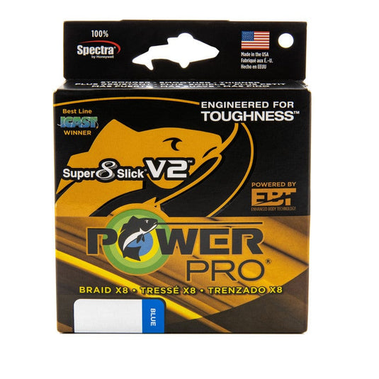 POWER PRO BRAIDED LINE Power Pro Super Slick Marine Blue
