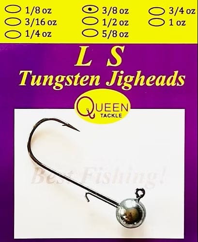 QUEEN TACKLE ALL JIGS Queen Tackle Tungsten Jig Heads