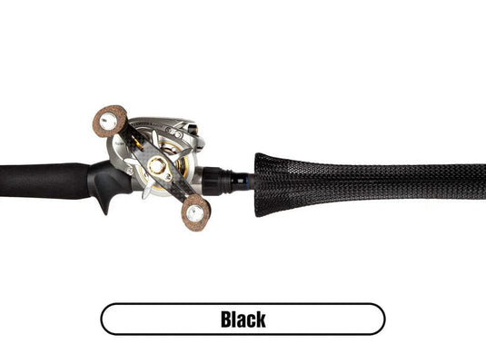 ROD GLOVE ROD ACCESSORIES Black Rod Glove Casting Rod Covers