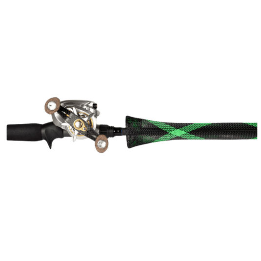 ROD GLOVE ROD ACCESSORIES Green Spyder Rod Glove Casting - Extra Long
