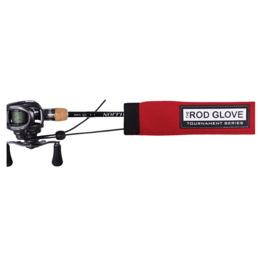 ROD GLOVE ROD ACCESSORIES Red Rod Glove Tournament Series Casting - Standard