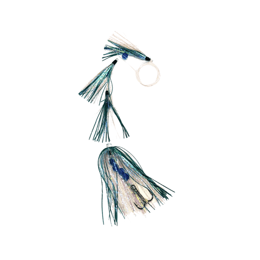 SALMON CANDY FLIES 50-50 Frog Salmon Candy Vegan Rigs