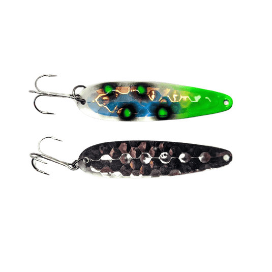 SALMON CANDY TROLLING SPOONS UV Booger Nose SG Salmon Candy Standard Spoon