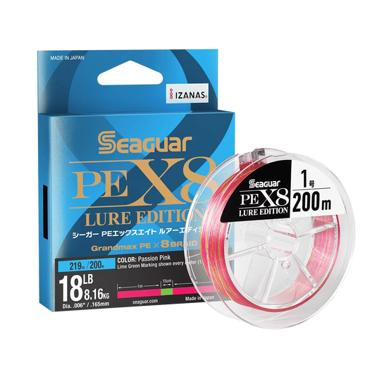 SEAGUAR BRAIDED LINE Seaguar JDM PEX8 Lure Edition Micro Braid