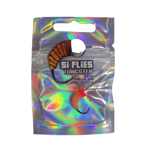 SI FLIES ICE JIGS Hot Pink Shrimp Si Flies Foos Killa