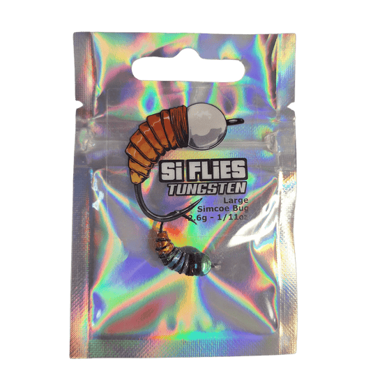 SI FLIES TUNGSTEN SIMCOE BUG Large / 2 Stroke Oil Si Flies Tungsten Simcoe Bug
