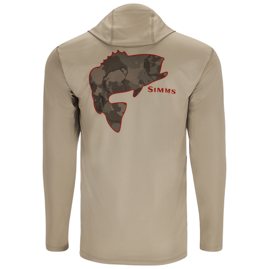 SIMMS SUN WEAR Bass Olive / Small Simms Men's Tech Hoody - Artist Series