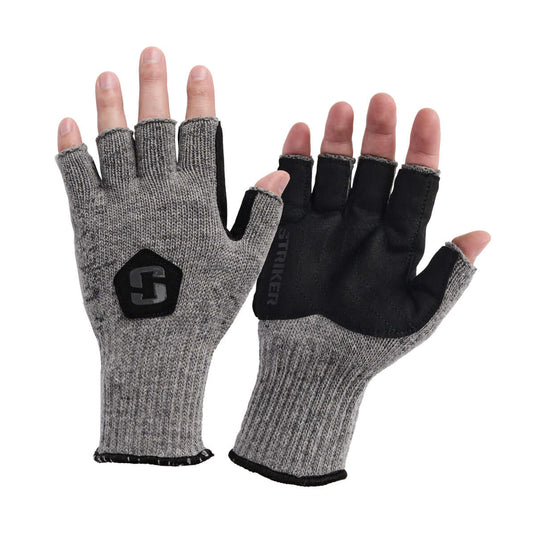 STRIKER ICE FISHING HEAD WEAR / GLOVES Striker Wool Half Finger Glove