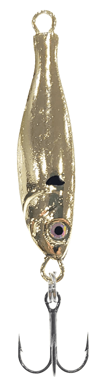 Load image into Gallery viewer, THUNDERMIST ICE SPOONS 3-8 / Gold Thundermist Stingnose Peanut Bunker Spoon
