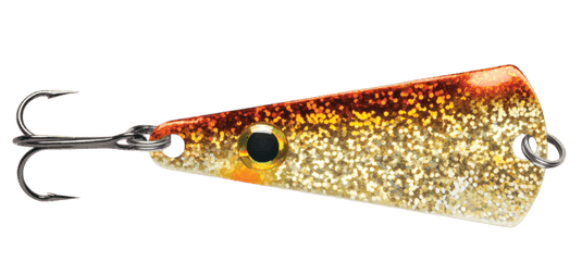 VMC ALL ICE 1-8 / Glow Gold Fish VMC Tingler Spoon