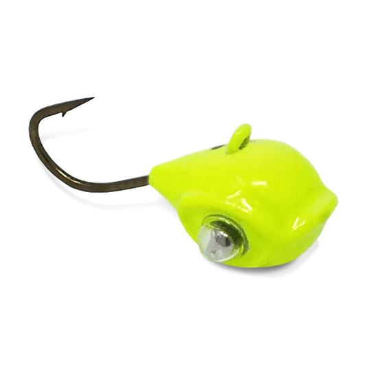 3 / Bubble Green Acme Google Eye Tungsten Ice Jig