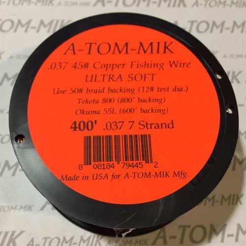 Atom-Mik Copper Wire Trolling Line 45