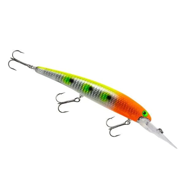 6pc Soft Silicone green Minnow shiner silver Fishing Lure bass perch walleye