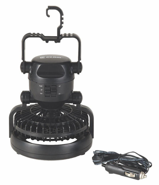 CLAM FAN/LIGHT LRG LED Clam Fan/Led light Combo Large