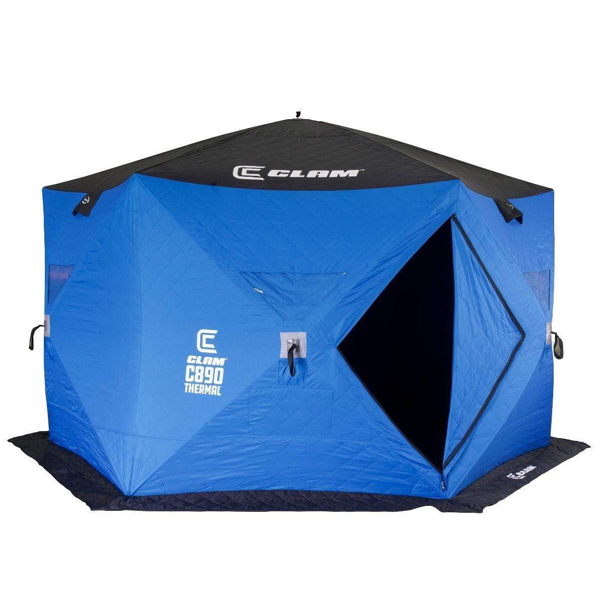 Clam Hub C890 Thermal Pop Up Shelter – Fishing World