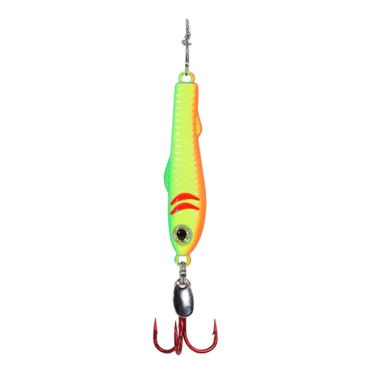 CLAM PINHEAD PRO 1-8 / Glow Firetiger Clam Pinhead Pro Jigging Spoon